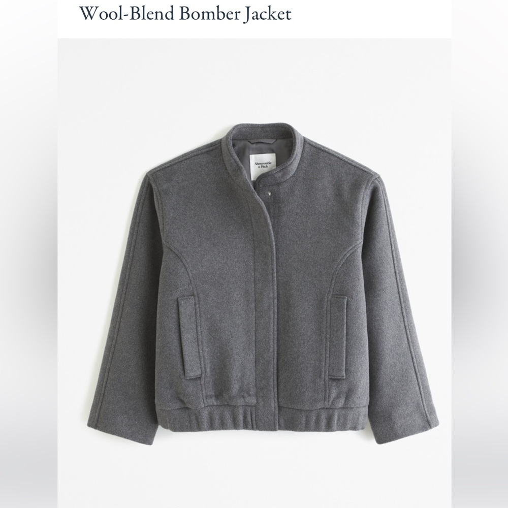 Abercrombie wool blended jacket